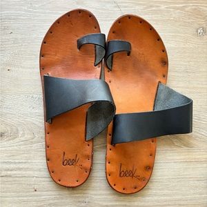 BEEK $280 Finch Toe Ring Sandal